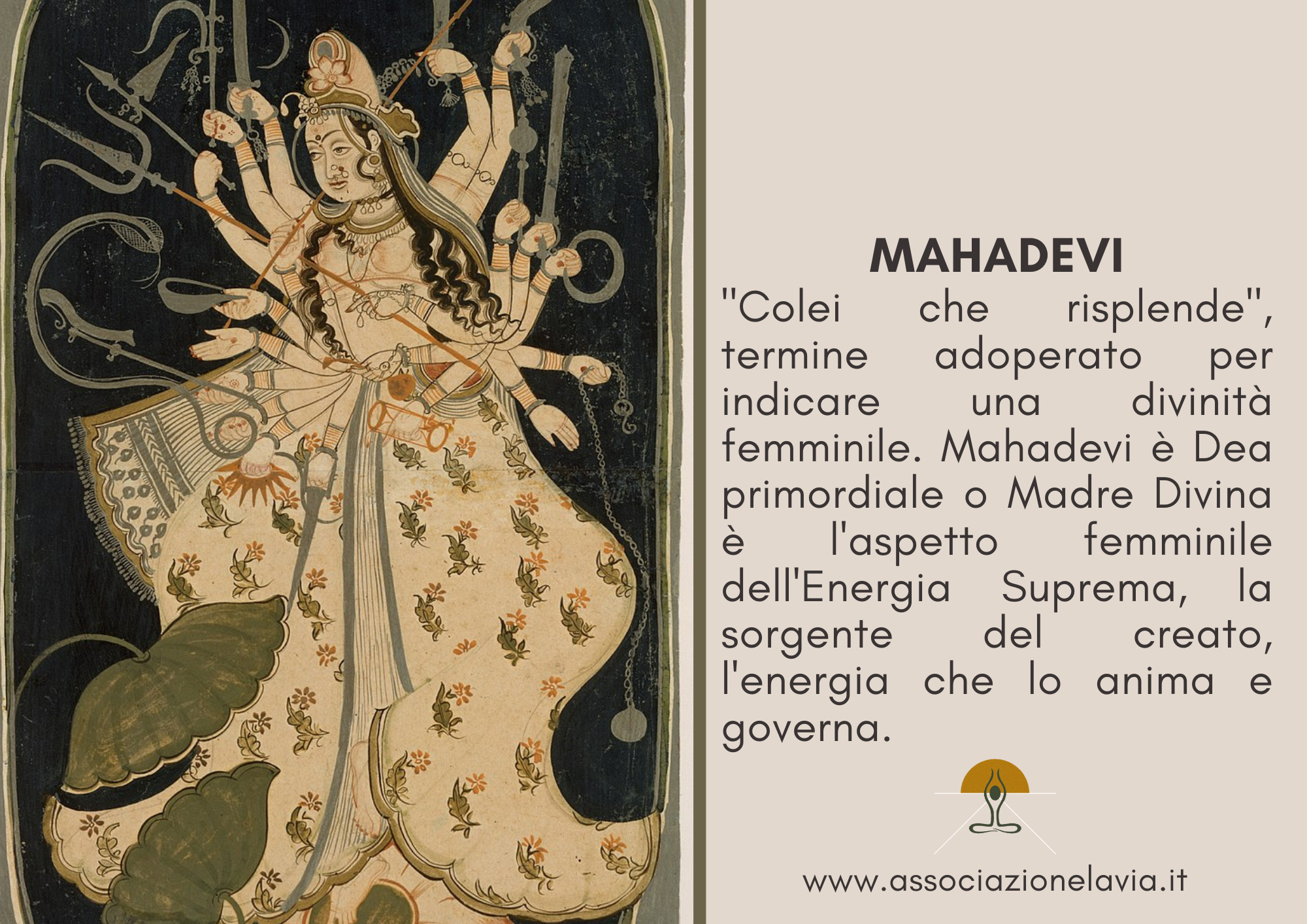 Mahadevi energia creatrice